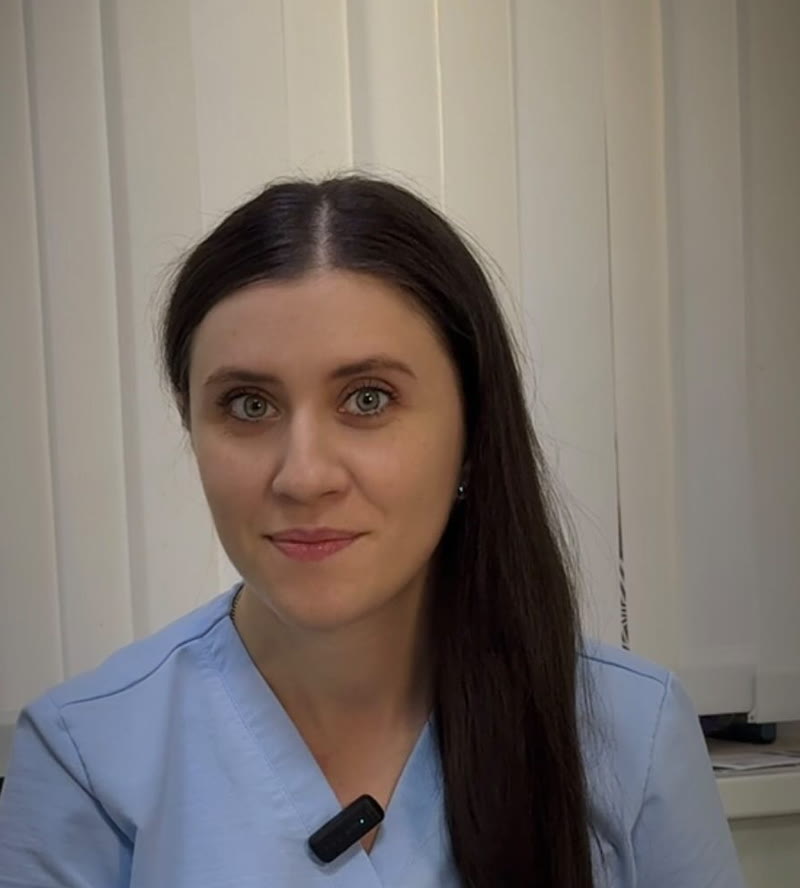 Карина Урбашевичус в клинике